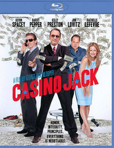 Casino Jack (Blu-ray Disc, 2011) Kevin Spacey, Jon Lovitz, Rachelle Lefevre - £4.71 GBP