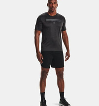 Under Armour Men&#39;s Performance Logo Graphic Training T-Shirt in Black-Size Large - $26.97