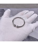 In Stock Ring Thickness 2.5mm Stainless Steel Body Jewelry Circular Barbell - $20.00