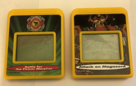 1994 Game Wizard Micro Games - Mighty Morphin Power Rangers (2) Game Cartridges - £19.98 GBP
