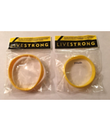 LIVESTRONG Wristbands - (1) Regular size (1) Youth size (New) - £14.22 GBP