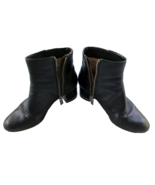 Woman&#39;s Boots MICHAEL KORS Black Ankle Bootie Zipper Side Size 5.5 - €34,07 EUR