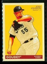 2009 Upper Deck Goudey Baseball Trading Card #78 Josh Johnson Florida Marlins - £6.61 GBP