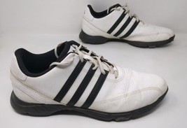 Adidas TOUR 360 Men&#39;s Size 11 Golf Shoes White Fitfoam Thintech Traxion ... - $39.59