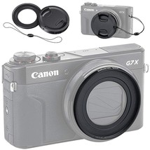 JJC Dedicated Metal 49mm Thread Filter Adapter Lens Adapter for Canon PowerShot  - £23.48 GBP