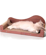 26.4" Large Cat Scratcher Bed, Cat Scratching Board, Durable Cardboard F - $56.42