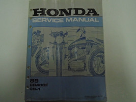 1989 Honda CB400F CB-1 Servizio Negozio Riparazione Manuale Fabbrica OEM Libro - £22.13 GBP