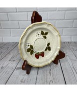Mikasa Vintage Strawberry Festival Saucer EB 801 Plate Ovenware 70&#39;s Des... - $21.59 CAD