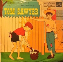Rca Adventure Tom Sawyer 45 Record Bluebird Children Story Picture Sleeve Canada - £15.24 GBP