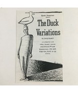 1972 Quack Productions Present The Duck Variations by David Mamet - £14.81 GBP