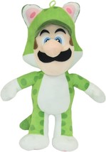 Nintendo Super Mario 12 Inch Power Suits CAT LUIGI Green New With Tag Of... - €15,09 EUR