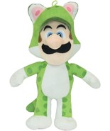 Nintendo Super Mario 12 Inch Power Suits CAT LUIGI Green New With Tag Of... - $323.40 MXN