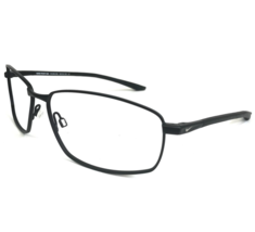 Nike Eyeglasses Frames PIVOT SIX EV1091 001 Black Square Full Rim 62-14-135 - £47.53 GBP