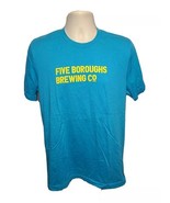 Five Boroughs Brewing Company Adult Large Blue TShirt - $371.72 MXN