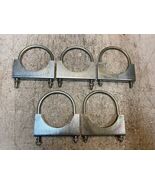 5 Quantity of 5&quot; Muffler Exhaust Clamps DS103A-2 (5 Quantity) - $518.45 MXN