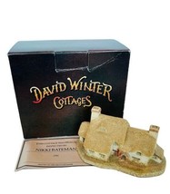 David Winter Cottage figurine sculpture Christmas Village box Yeomans Fa... - £31.03 GBP