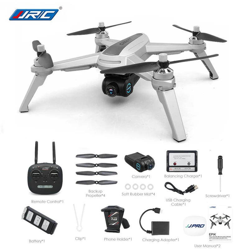 JJRC JJPRO X5 RC Drone 5G WiFi FPV Drones GPS Positioning Altitude Hold ... - £230.46 GBP+