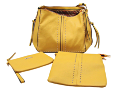 Montana West Hobo Bag with Large Conceal Carry Purse; Small Wristlet Handbag 3pc - £45.50 GBP