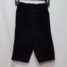 Corduroy Black Pants Size 18 Months Pull On Boys Girls - £7.81 GBP
