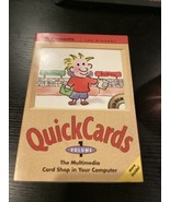 QuickCards Volume 1 Limited Edition PC CD print greeting cards holidays ... - £19.36 GBP