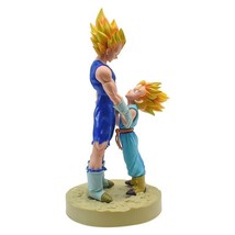 Majin Vegeta + Kid Trunks 8&quot; Figure Statue Father Son | Dragon Ball Z | ... - £31.44 GBP