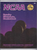 1990 Womens Final Four Program Auburn Stanford Louisiana Tech Virginia - £67.57 GBP