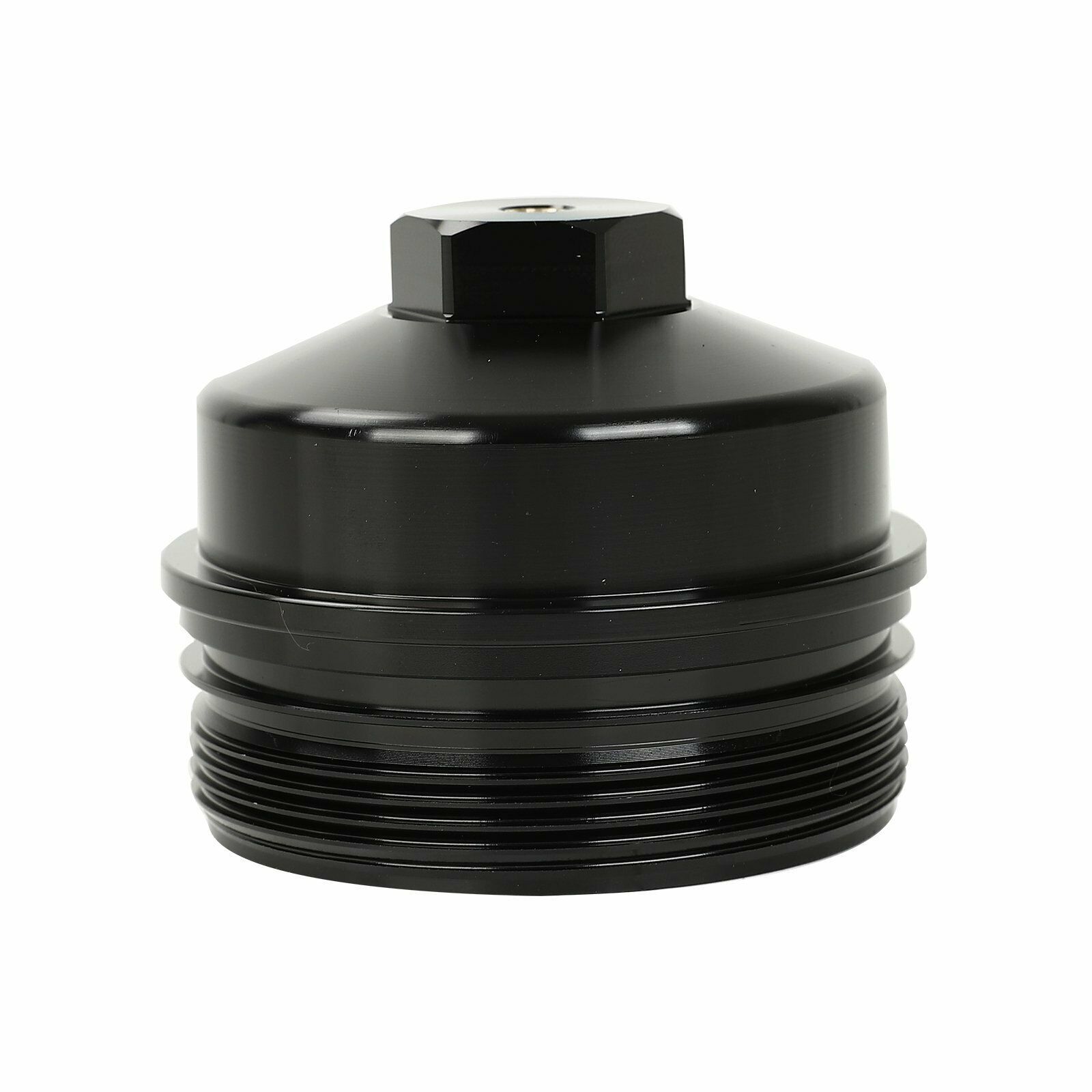 Billet Oil Filter Cap For 03-07 Ford F-Series Super Duty 6.0L Turbo V8 Engine BK - $57.49