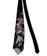 Vintage 1996 Looney Tunes Mania Neck Bugs Bunny &amp; Sylvester Billiards Po... - $13.83