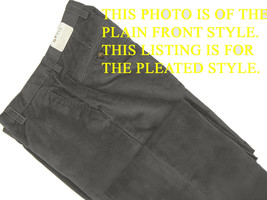 NEW $129 Orvis Bozeman Corduroy Pants (Cords)!  32 x 30.5 30  Gray  Pleated - £47.17 GBP