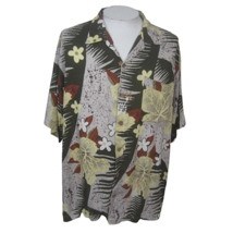 Tommy Bahama Vintage Men Hawaiian camp shirt p2p 26 XL aloha luau tropical - £34.88 GBP