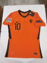 Memphis Depay #10 Netherlands Nations League Match Home Soccer Jersey 2020-2021 - £79.93 GBP