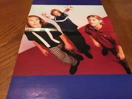 Backstreet Boys Hanson teen magazine poster clipping red carpet 90&#39;s MMMBOP - £4.00 GBP