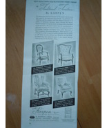 Vintage Karpen Furniture Print Magazine Advertisements 1937 - $6.77 CAD