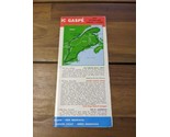 Cooks Series RG 13 Days Romantic Gaspe Map Brochure - £39.51 GBP