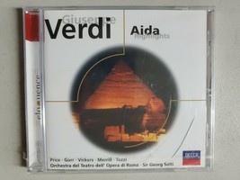Giuseppe Verdi CD Aida Highlights Orchestra del Teatro Opera Roma Decca 1962 - £18.66 GBP