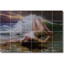 Guillaume Seignac Nudes Painting Ceramic Tile Mural BTZ08288 - £191.84 GBP+