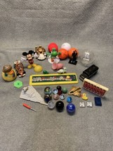 Junk Drawer Lot Toys Hot Wheels Simpsons Mickey Mouse Rubber Ducky KG RR49 - £17.34 GBP