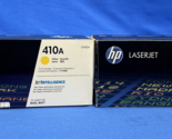 HP 410A Yellow and Magenta Ink Cartridge - Used - Selling As Is - £27.45 GBP