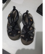Keen Newport H2 Mens Black Washable Waterproof Sandles Size 7.5 Metatomical Foot - $20.76