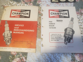 2 Vtg. Champion Spark Plugs Catalogs - $14.84