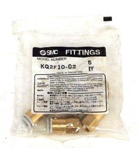 BAG OF 5 NEW SMC KQ2F10-02 FEMALE ADAPTER FITTINGS KQ2F1002 - £23.52 GBP
