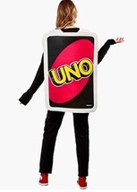 unisex Uno Wild Card - Mattel Games - Tunic Costume - Adult One Size - $37.61