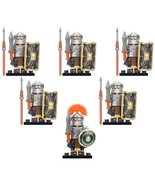 6pcs Roman Legion Roman Heavy Infantry Soldiers Minifigures Minifigs Toy... - $24.99