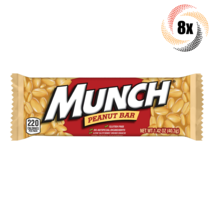 8x Bars Munch Peanut Candy Bars | 1.42oz | Gluten Free | Fast Shipping! - £14.18 GBP