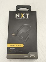 NXT Technologies HDMI to VGA Video Adapter (NX29747) Black 1080p HD Reso... - $9.90
