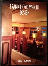 Frank Lloyd Wright Design by Maria Costantino 1995 Hardcover w/Dust Jacket - £46.39 GBP