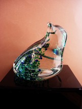 Vintage wedgwood Paperweight - Crystal modernist frog - Gardener gift -  Figural - £52.12 GBP
