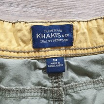 Trade Mark Khakis Womens Shorts Size 10 Light Cargo 34&quot; Waist - £11.94 GBP