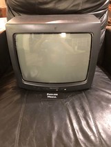 SHARP 13” Color Television Model Retro Gaming CRT TV Video Game - $94.99
