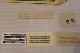 HO Scale Champ Decals, Great Northern  Diesel Locomotive Decals #EH-112 - £11.21 GBP